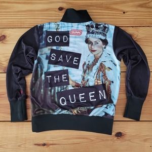 Gunn athletic "God save the Queen " Track Jacket Men's M